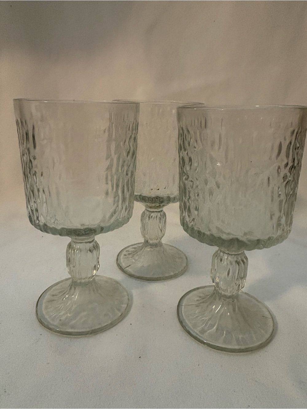 3- Ravenhead wine or water goblet